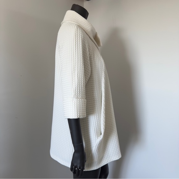 Joseph Ribkoff White Textured Coat Dress โ Size 8 (CAN/USA) - Picture 6 of 13